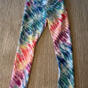 Colorful Tie-Dye Kids Leggings